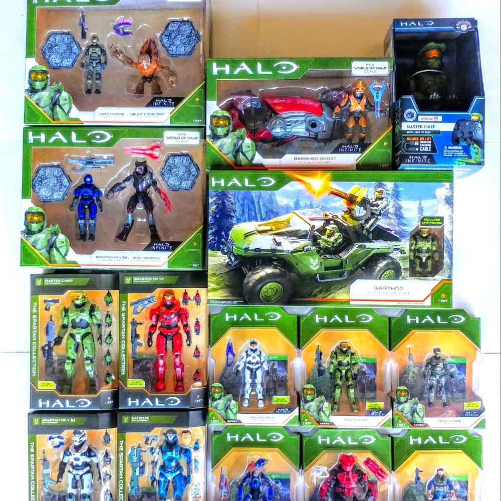 Halo infinite Box Sets & Figures Super Mega Bundle